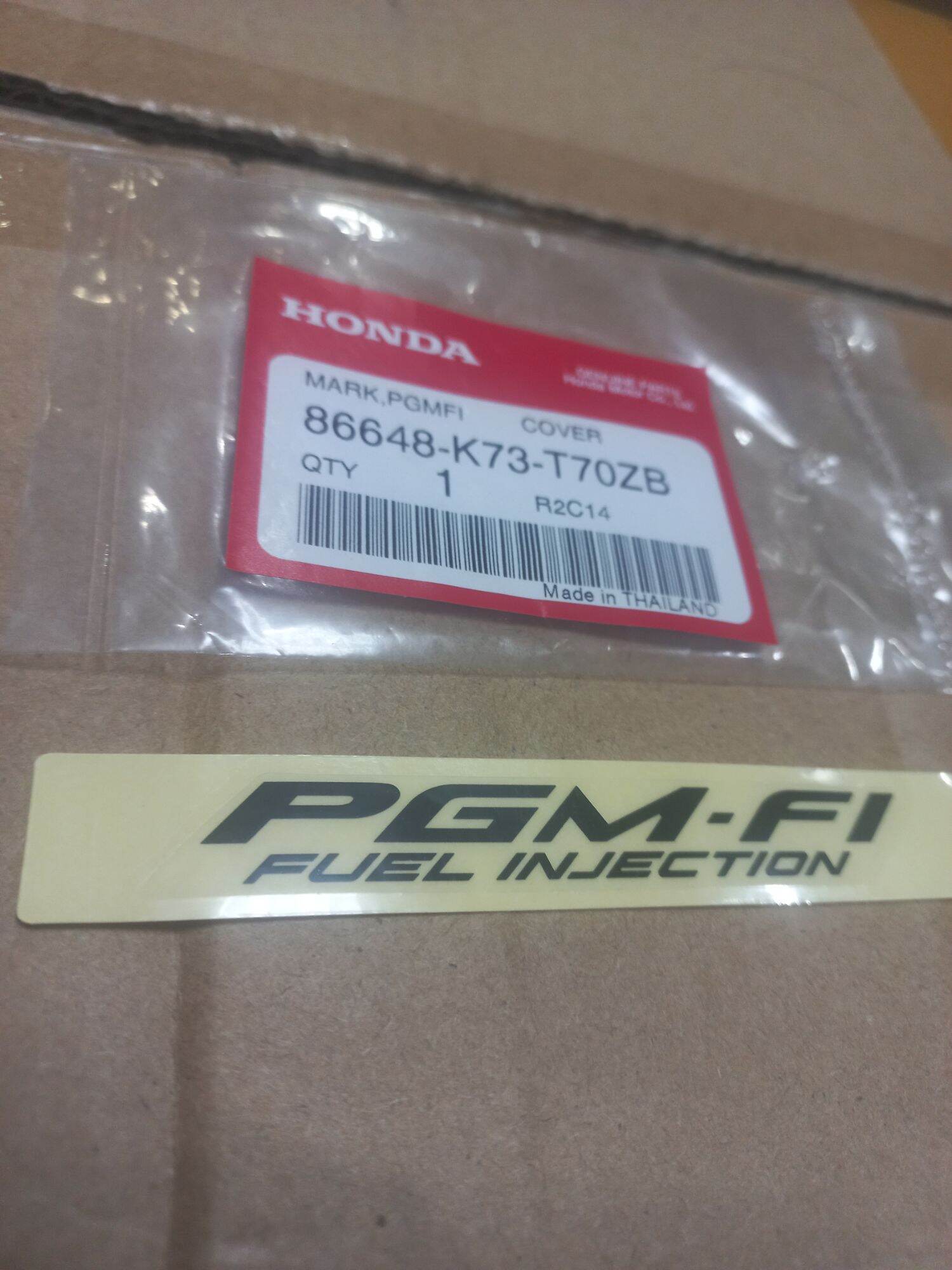 Tem chữ PGM - FI đen