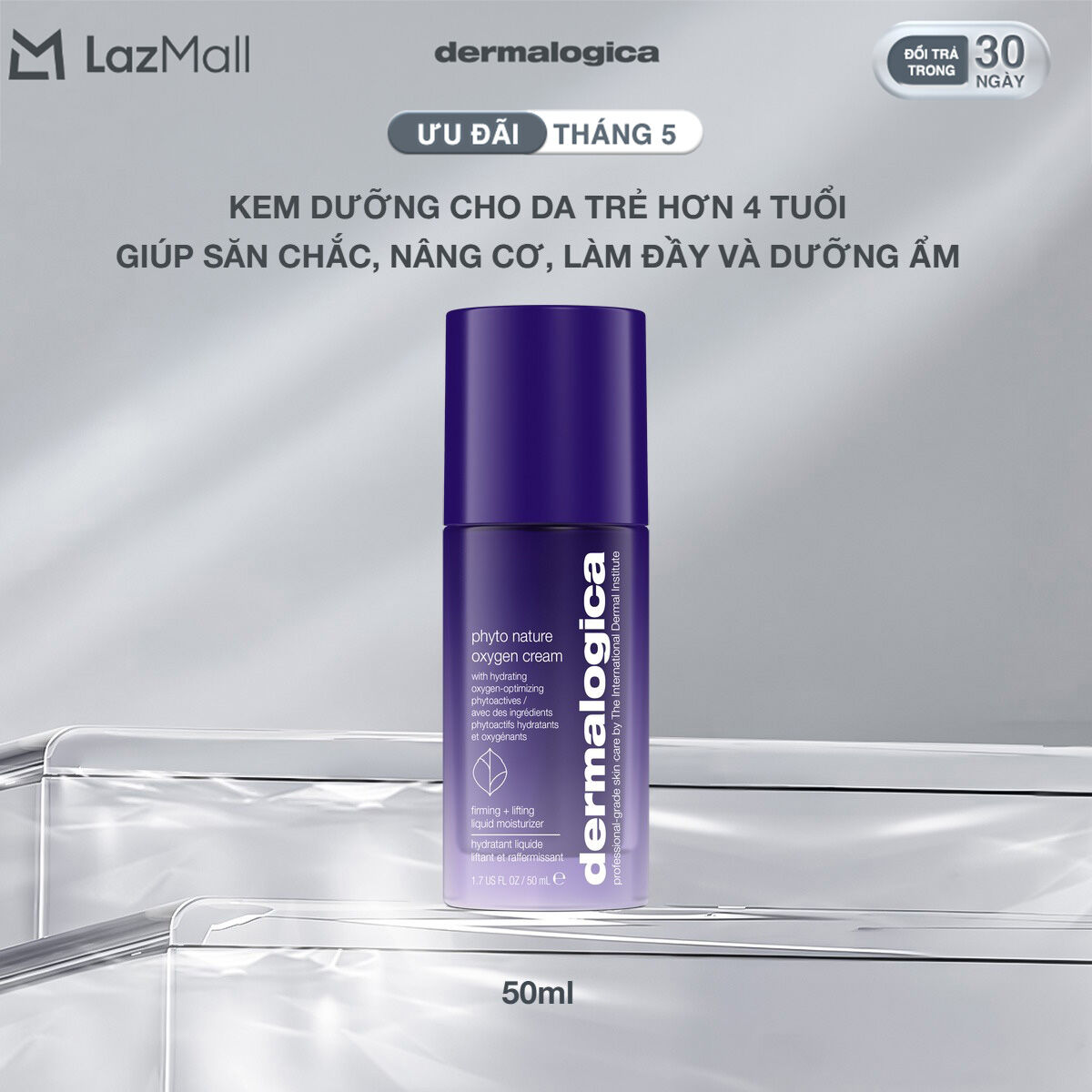 Kem dưỡng Phyto Nature Oxygen Cream cho da trẻ hơn 4 năm 50ml