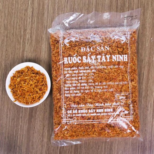 500gr tép sấy tây ninh
