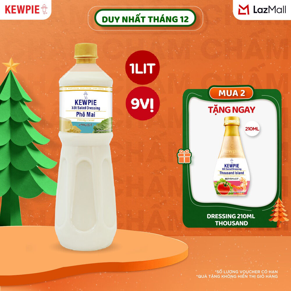   Các loại  Nước Xốt Salad Dressing Kewpie các loại 1L 