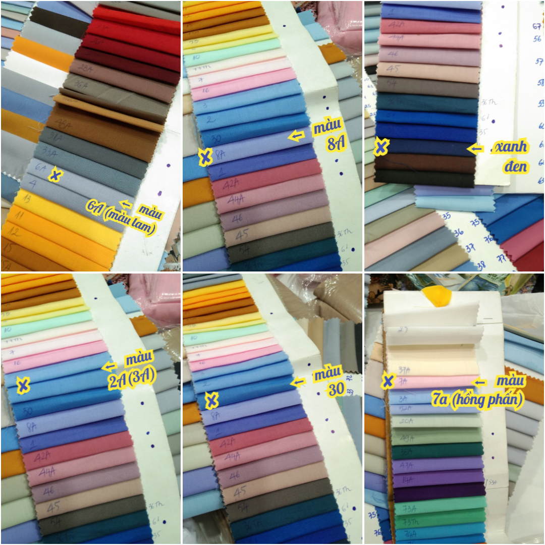 Vải Kate Silk Chất Vải Láng Mịn Không Xù