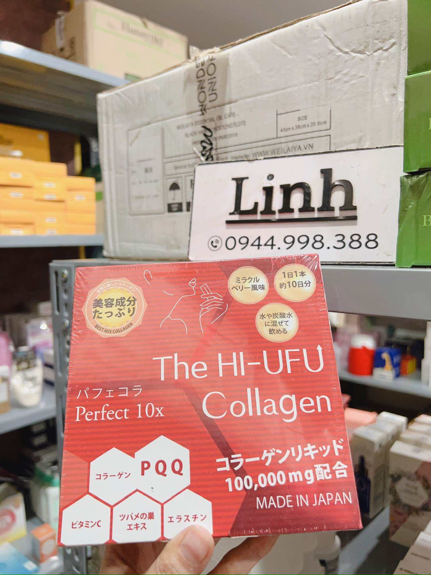 The HI-UFU Collagen, siêu collagen Hifu Nhật Bản