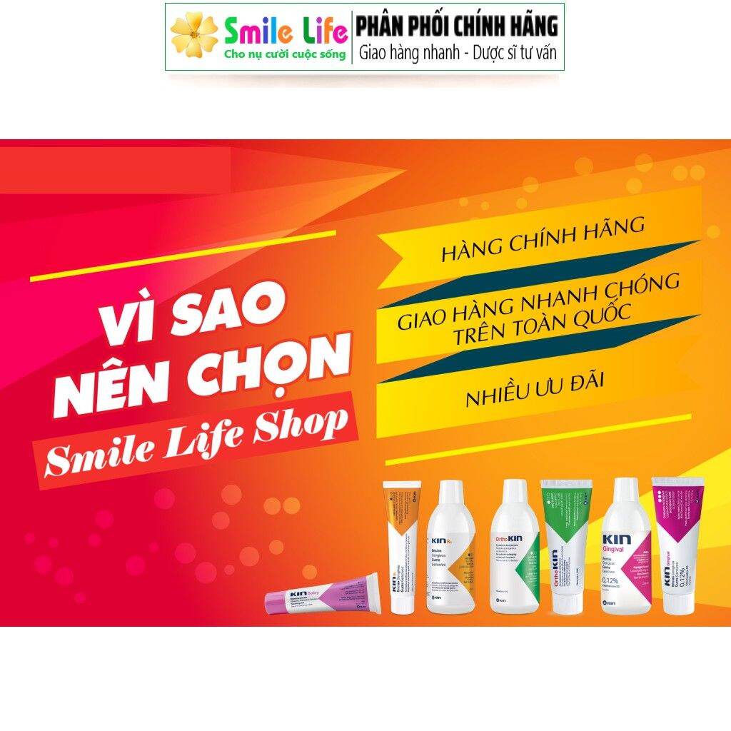 COMBO Viêm nướu Kin Gingival - Sát Khuẩn Miệng Họng