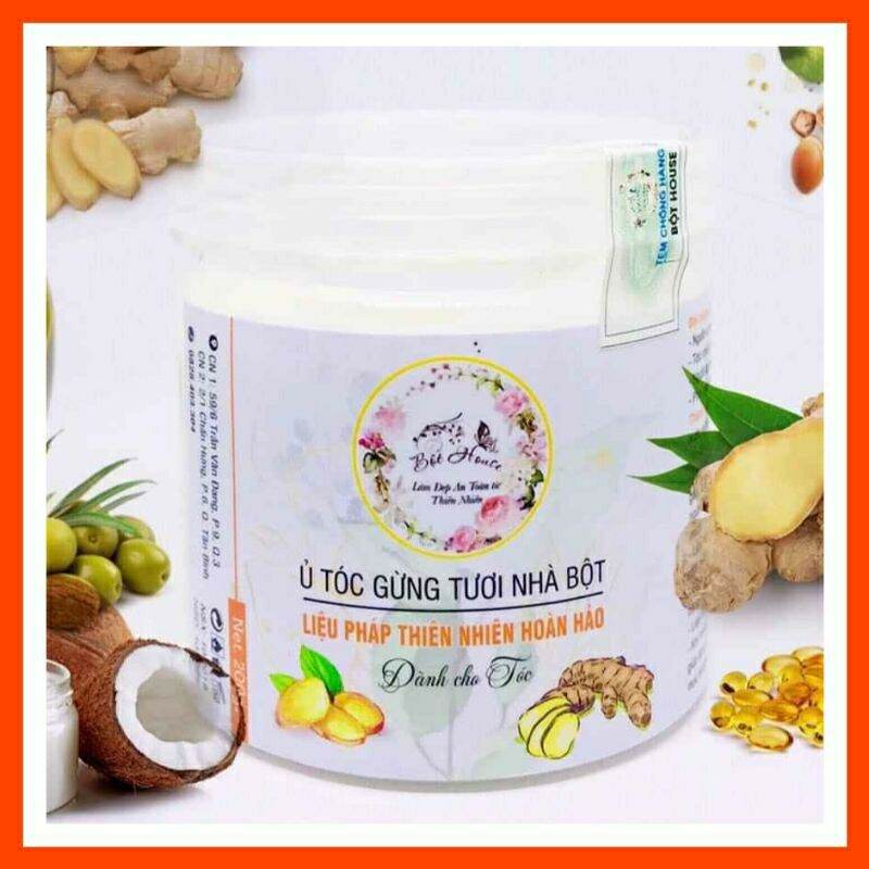 Ủ TÓC GỪNG HANDMADE NHÀ BỘT/ Ủ GỪNG THIÊN NHIÊN