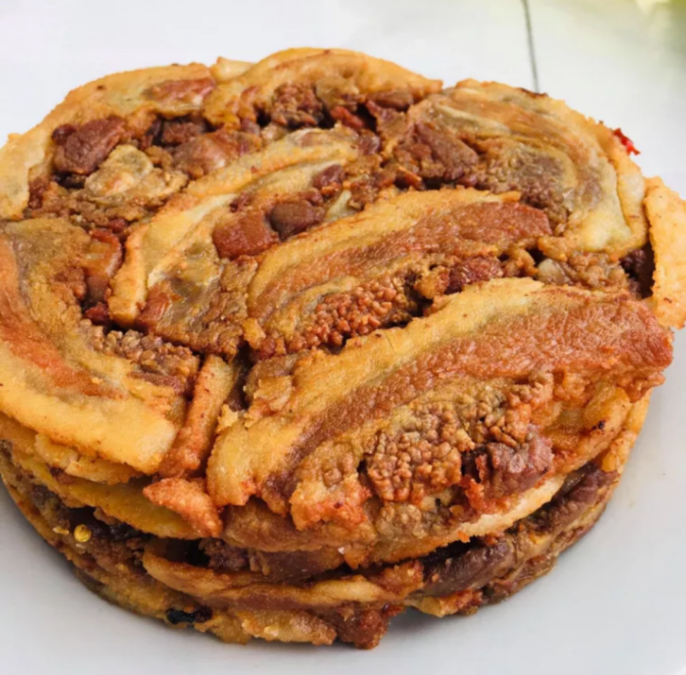 Tóp Mỡ Dẻo Thịt Mới Ra Lò Vị Đậm Đà Thơm Ngon (bánh 500gr)
