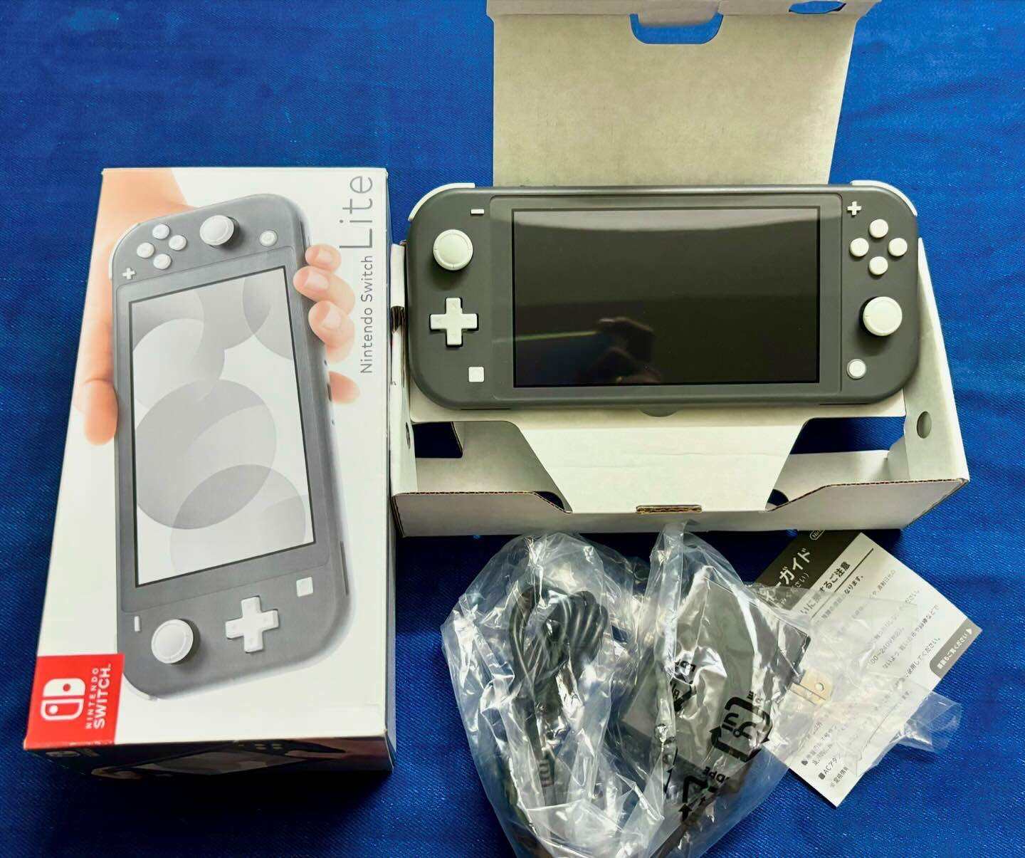 Nintendo Switch Lite Grey Used Fullbox