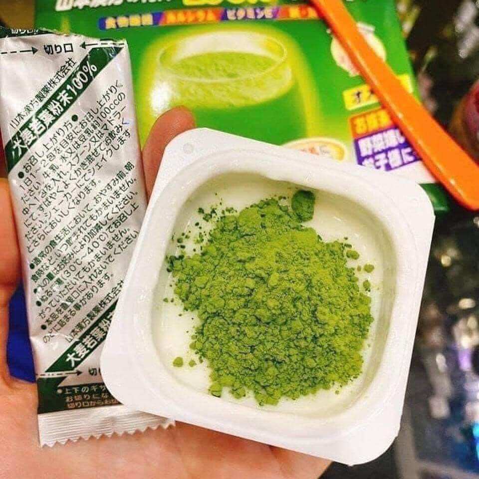 [ Date 2028 ] Bột mầm lúa mạch non Grass Barley 46 gói Nhật Bản.