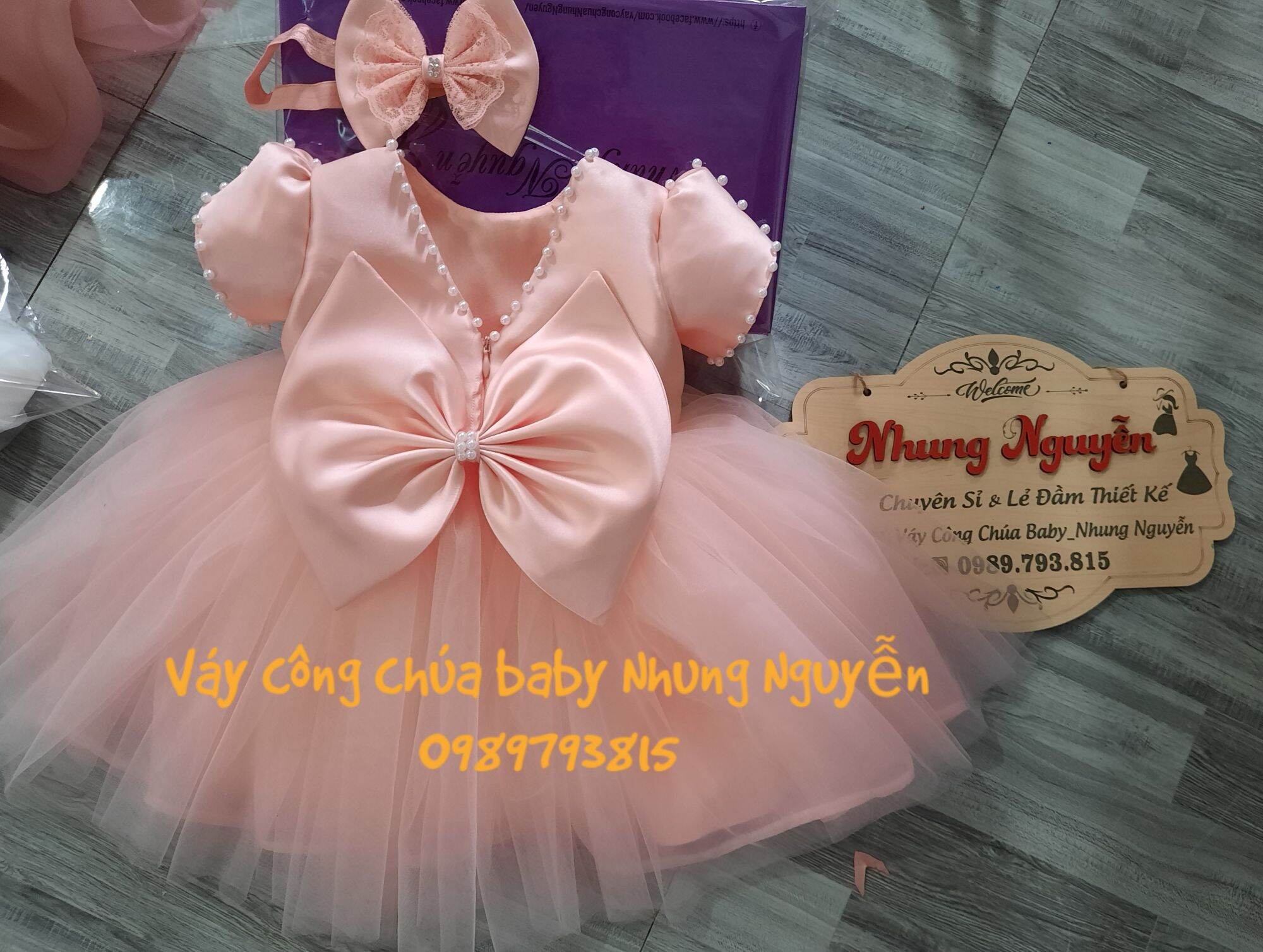 Váy công chúa Nhung Nguyễn