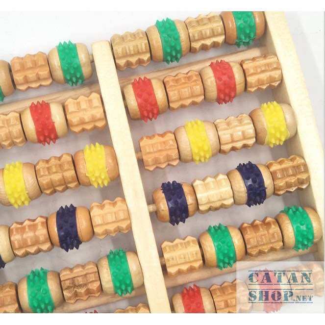 Dụng cụ massage chân bằng gỗ