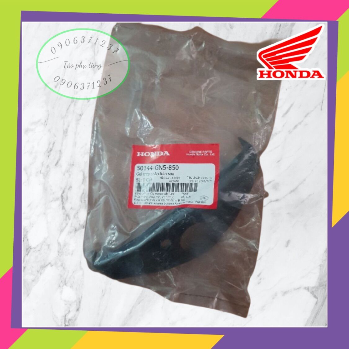 Thuyền yên xe Dream Zin hãng (giá treo chắn bùn sau)