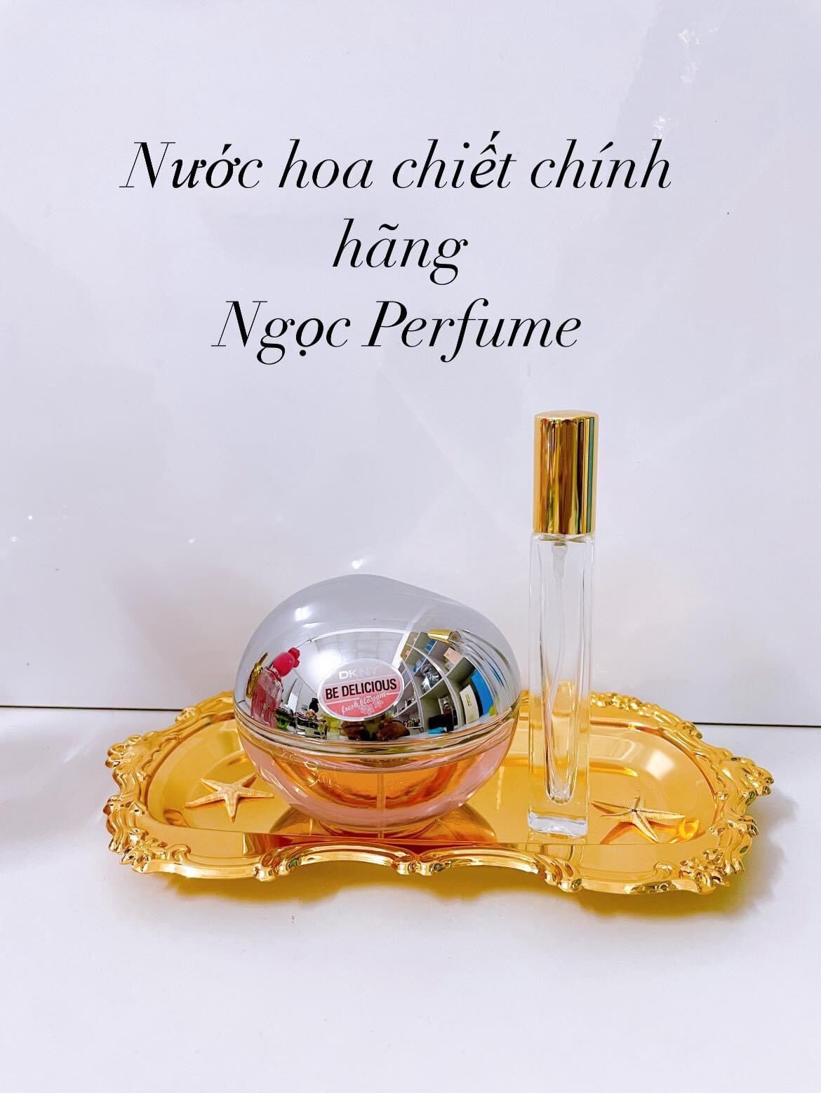 Nước hoa chiết DKNY táo hồng 10ml