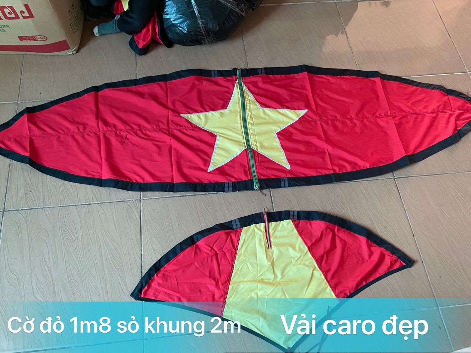 Áo Diều Lắp Ghép - Mẫu cờ đỏ