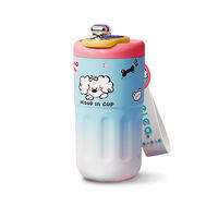 Portable Cute Insulated Cup  Ceramic Lining