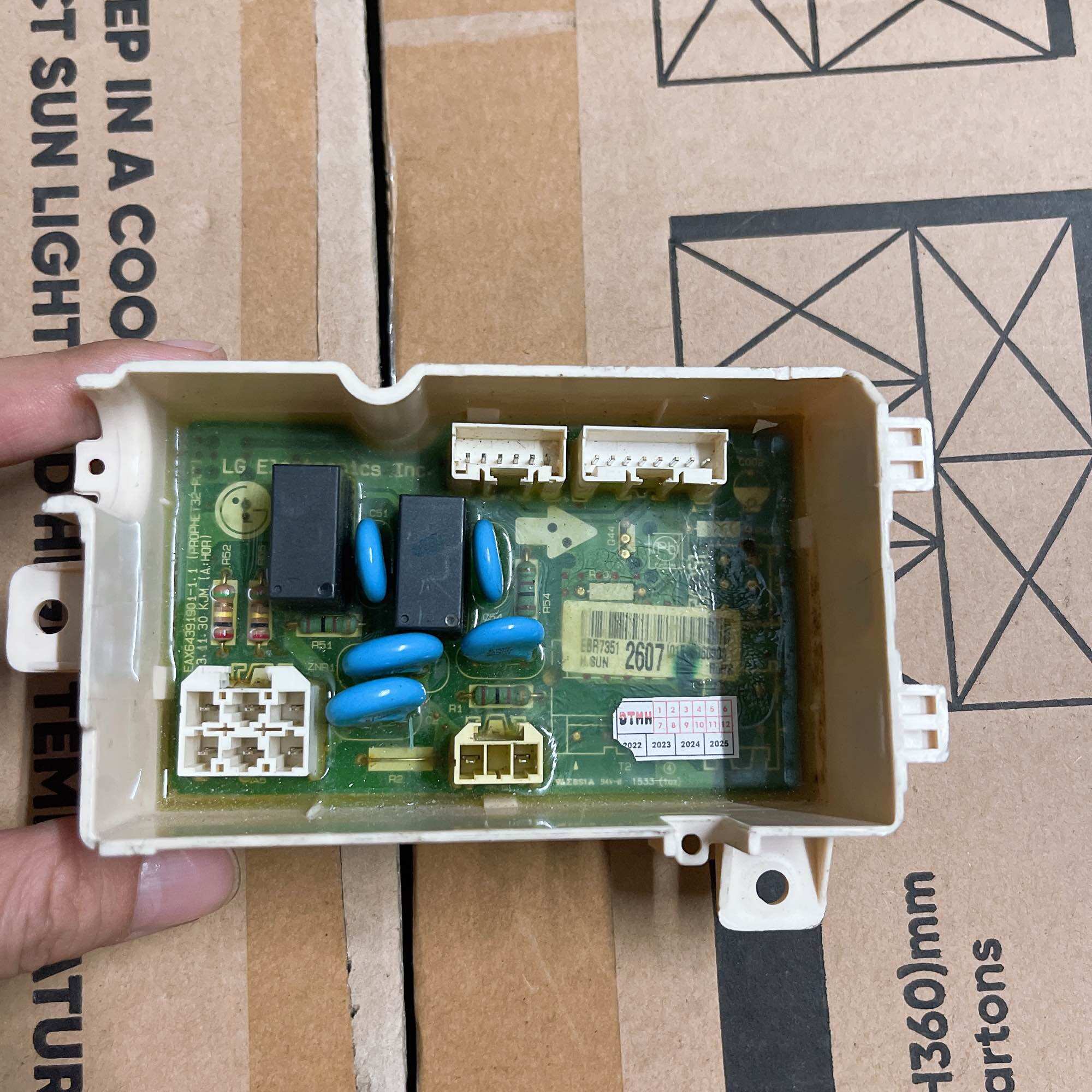 Bo mạch sub máy giặt lg