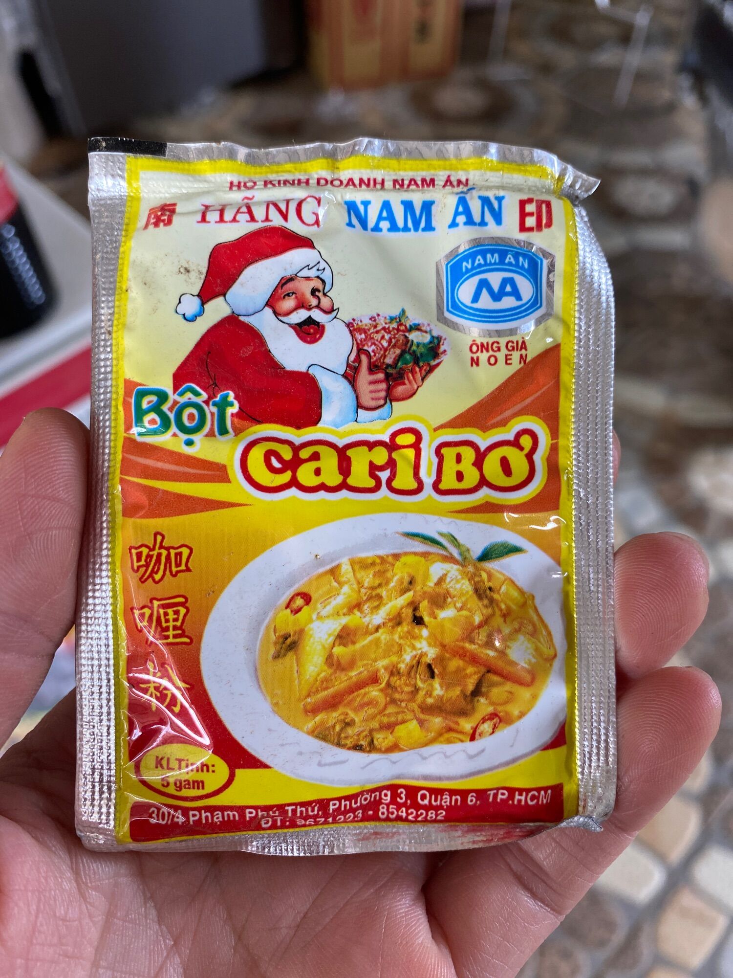 Bột cari bơ