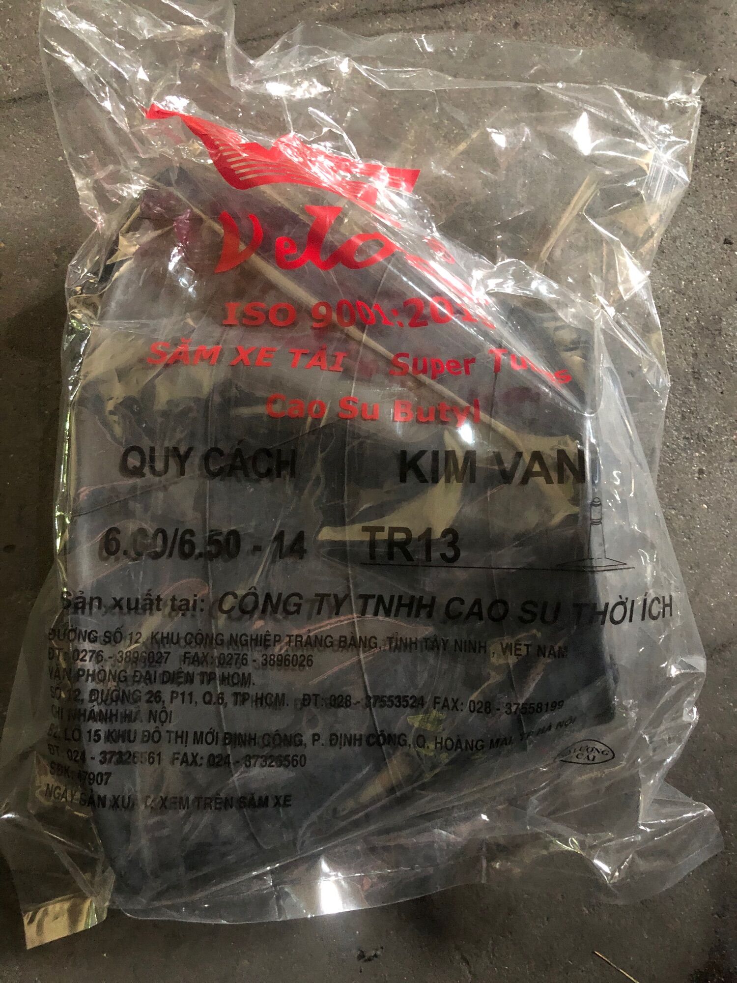 Ruột xe tải nhỏ 6.00/6.50-14