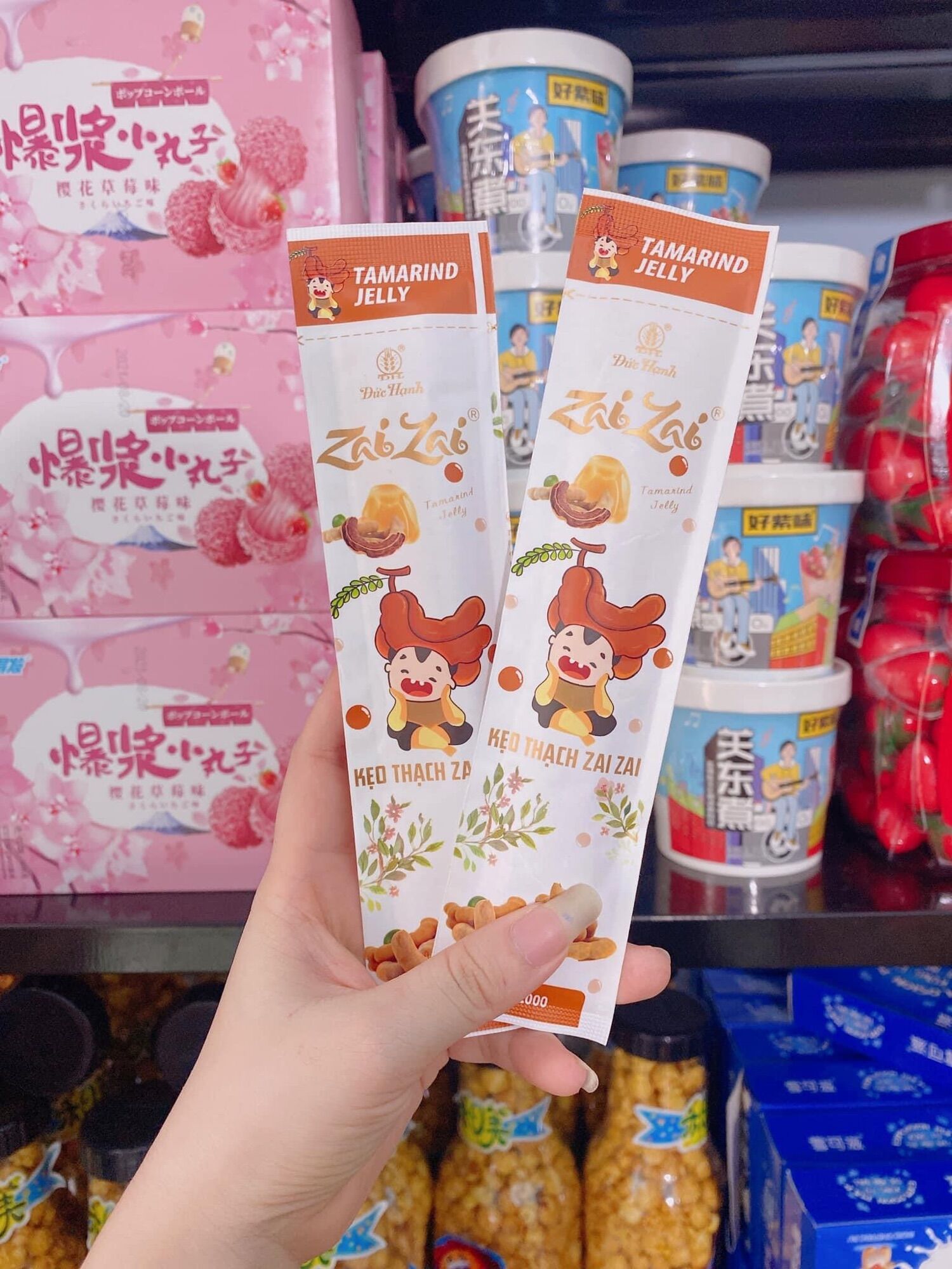 1KG KẸO THẠCH ZAI ZAI ĐỨC HẠNH