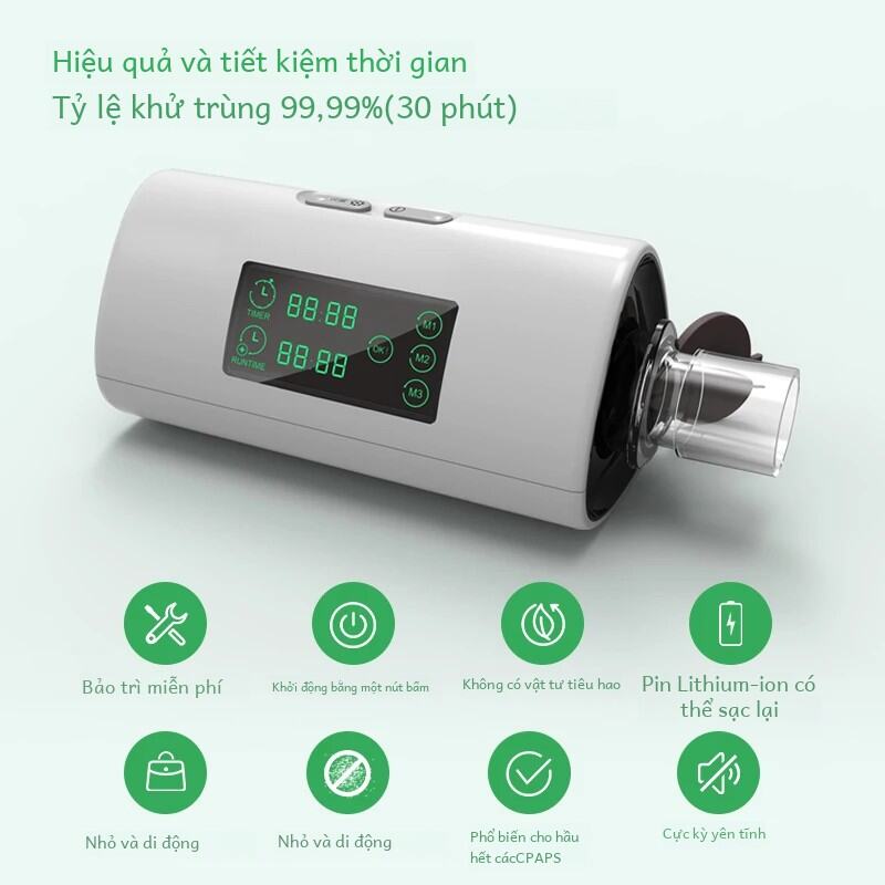 Máy lọc không khí Cpap Máy lọc không khí Máy khử trùng Máy tạo Ozone Máy tiệt trùng Thiết bị lọc không khí cho văn phòng tại nhà