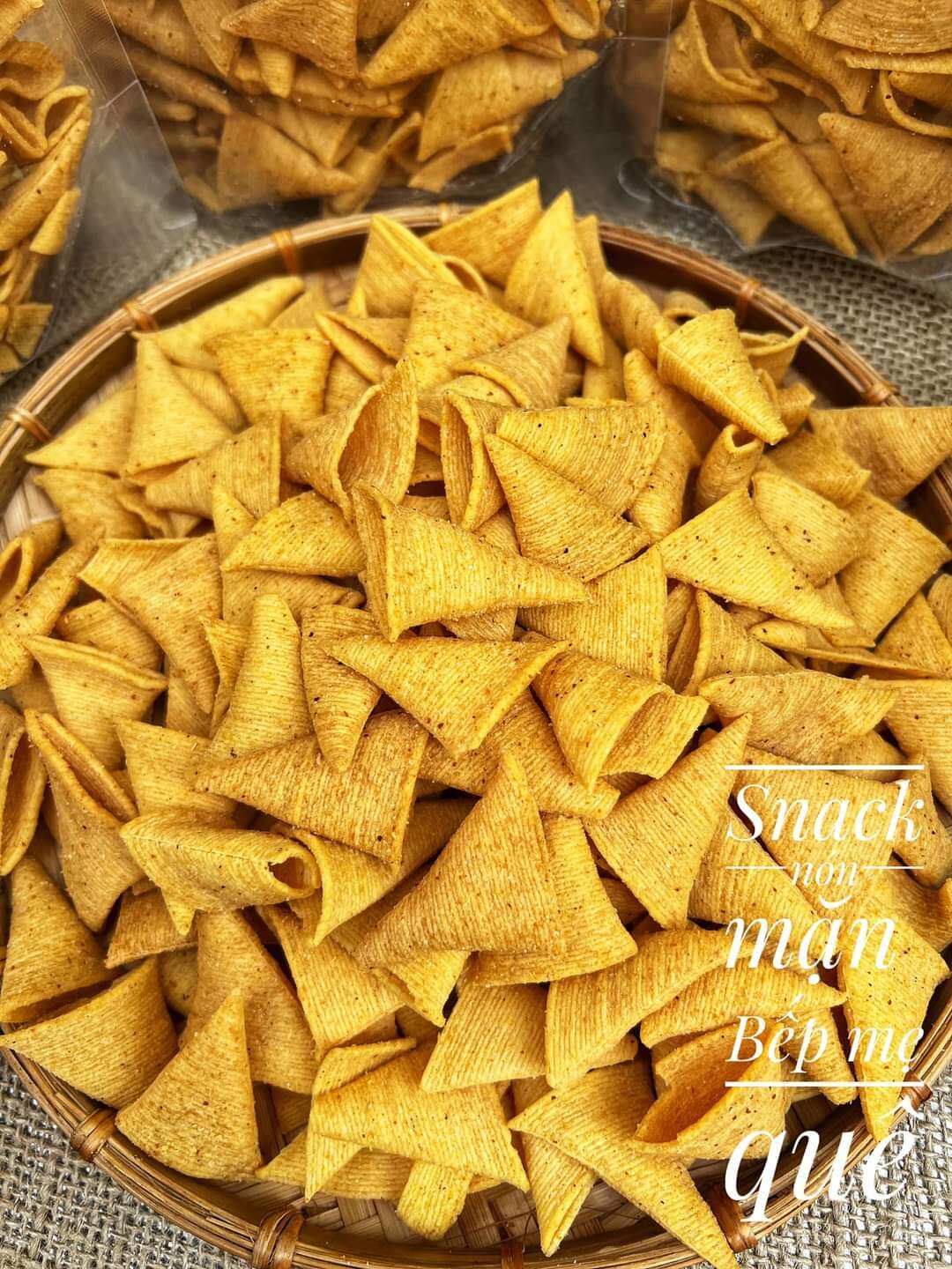 Salty Corn Cone Snack 500g
