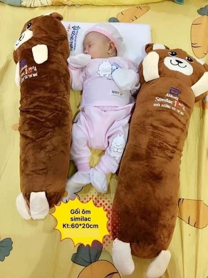[HCM]???? GỐI ÔM GẤU SIMILAC CHO BÉ ??