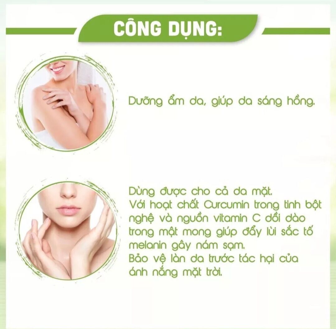 Xà Bông Thảo Dược Nghệ-Mật Ong