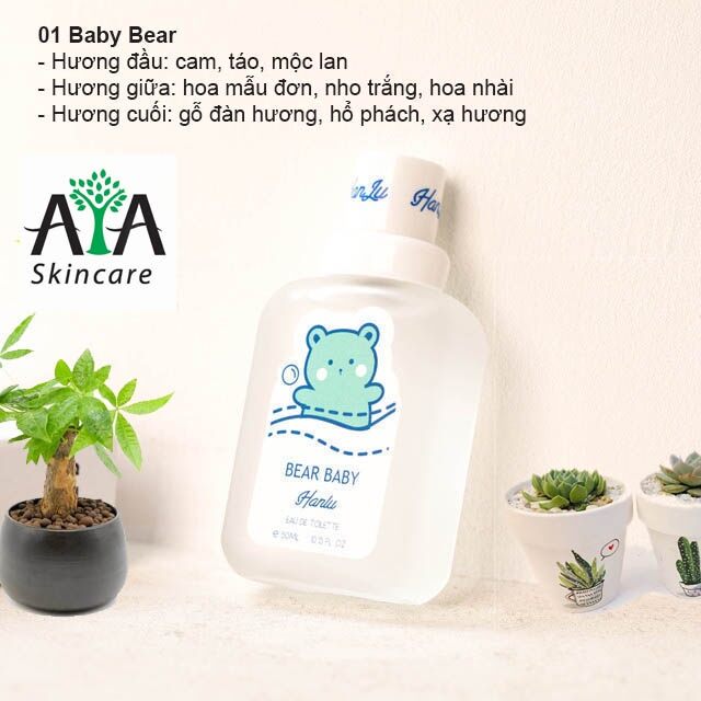 nước hoa Hanlu 50ml dạng xịt