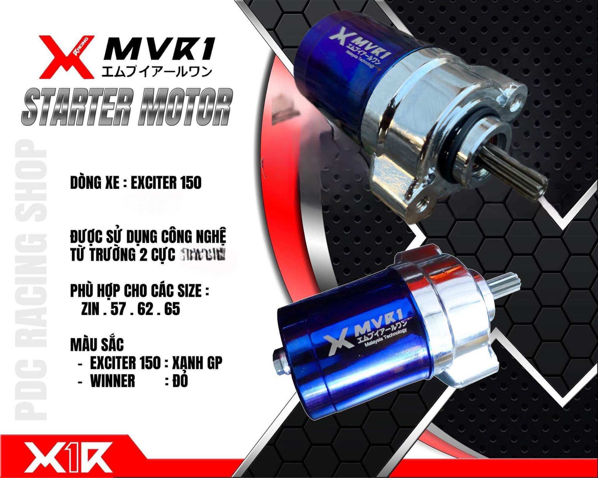 Củ đề x1r cho ex 150 bấm là nổ