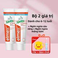 elmex | Kem Đánh Răng Chống Sâu Răng Có Chứa Fluoride Không Nuốt Được Cho Trẻ 0-6 Tuổi