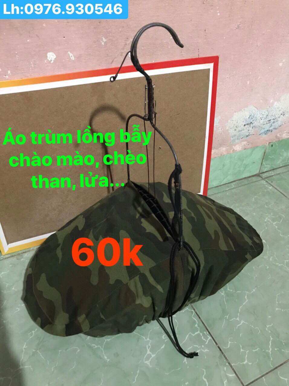 Áo trùm lồng bẫy chào mào, choè...