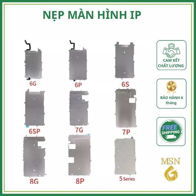 Nẹp màn hình lp 6/ 6 plus/ 6s/ 6s plus/ 7/ 7 plus/ 8/ 8 plus hỗ trợ cố định màn hình điện thoại