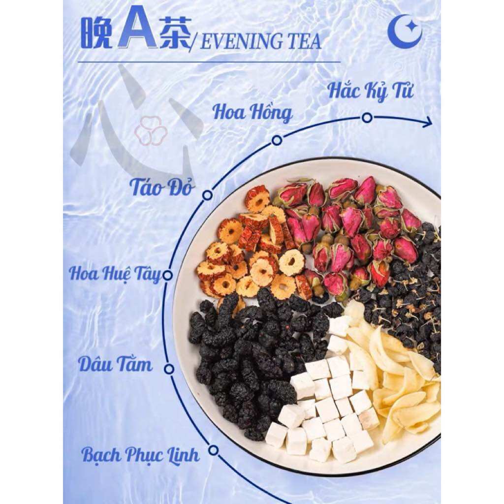 Trà Thảo Mộc/ Trà Hoa Quả/ Trà Vitamin A sáng da