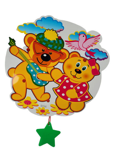 đồ chơi  lồng đèn trung thu 2 mảnh