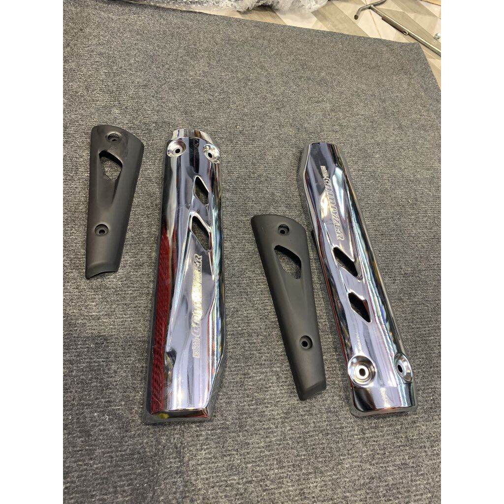 Ốp pô Exciter 2010 inox