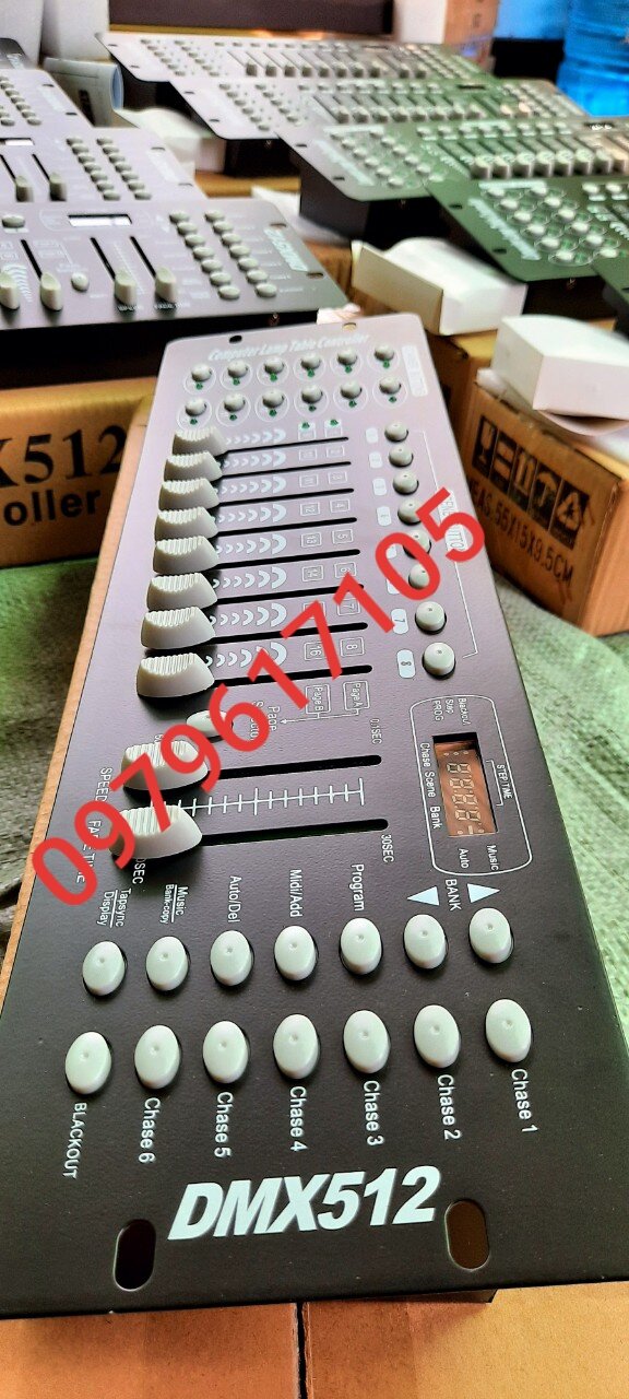 Bàn chỉnh đèn sân khấu, đèn led DMX 512