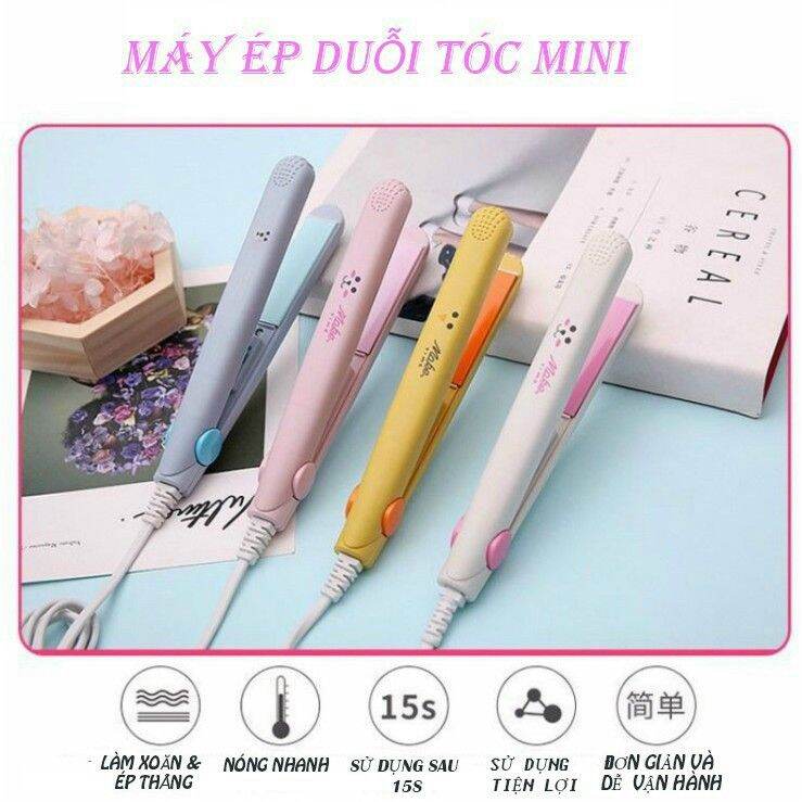 MÁY ÉP DUỖI TÓC MINI KUTE GIAO NGẪU NHIÊN