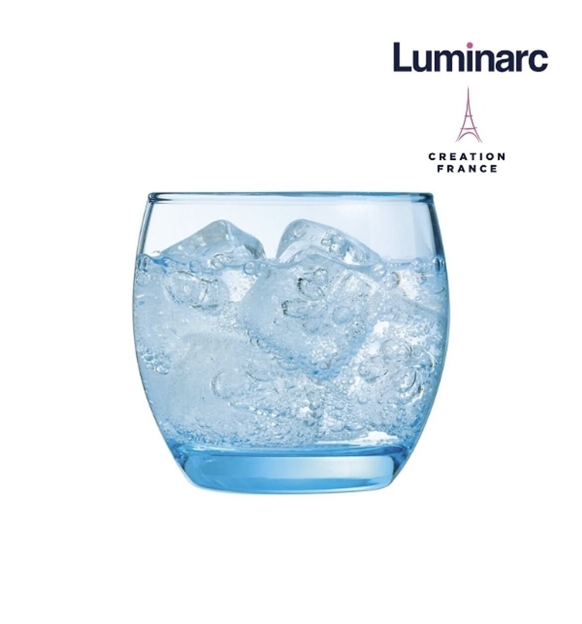 Set 3 ly thuỷ tinh Luminarc oval