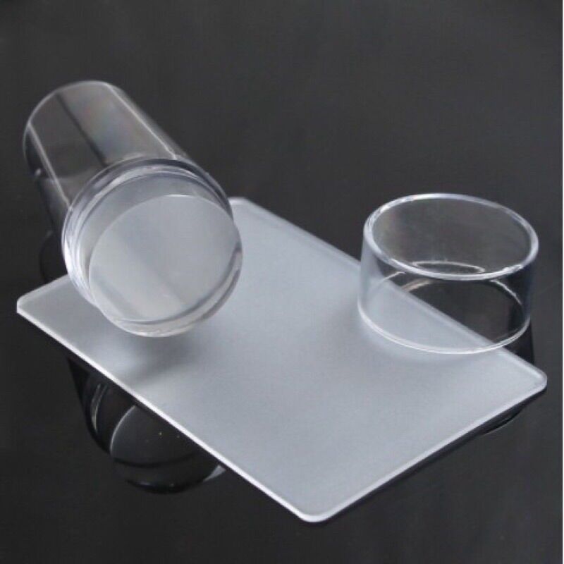 Con dấu in nail cục in móng tay