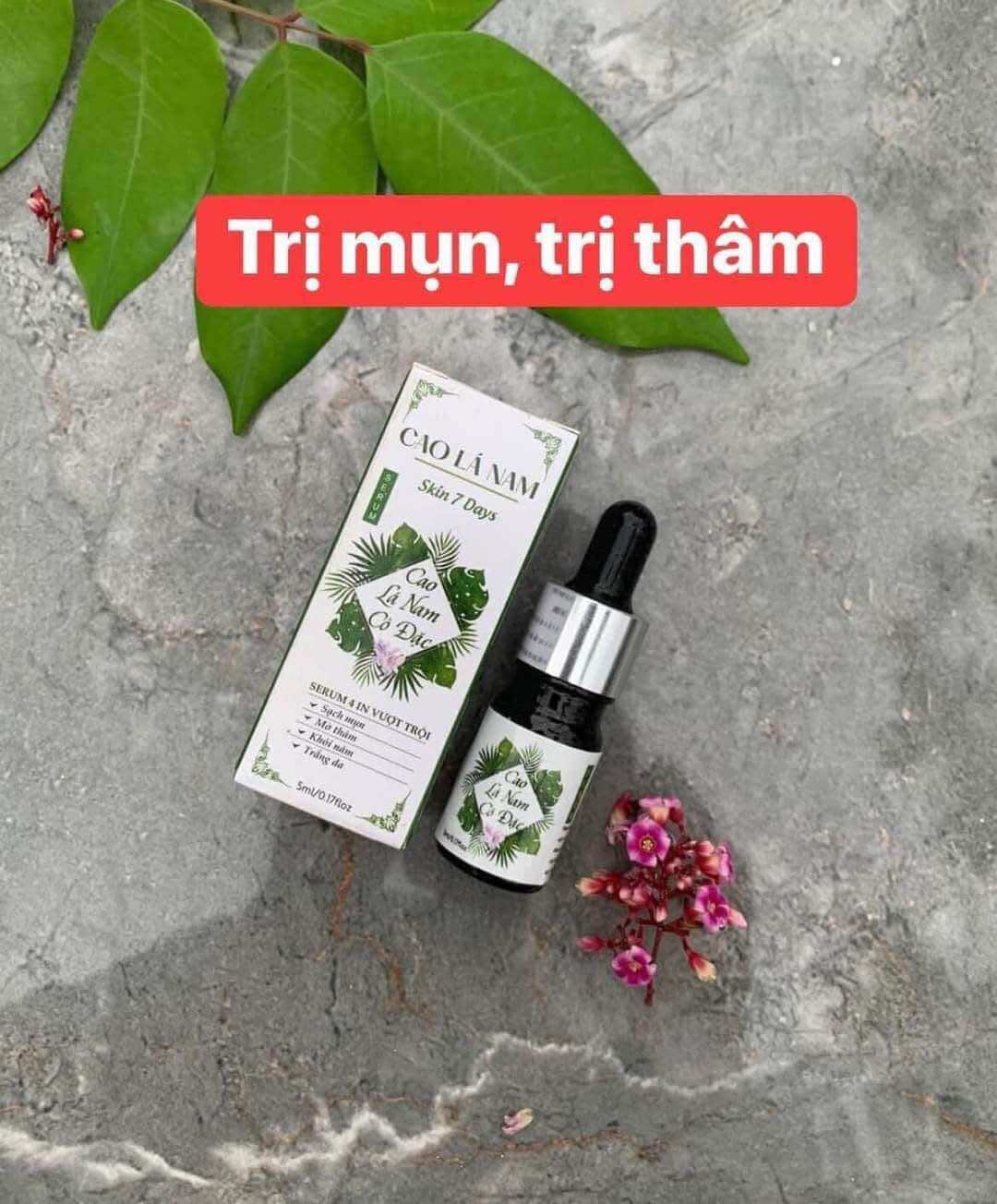 Cao Lá Nam cô đặc sạch tận gốc các loại mụn và thâm mụn da trắng sáng