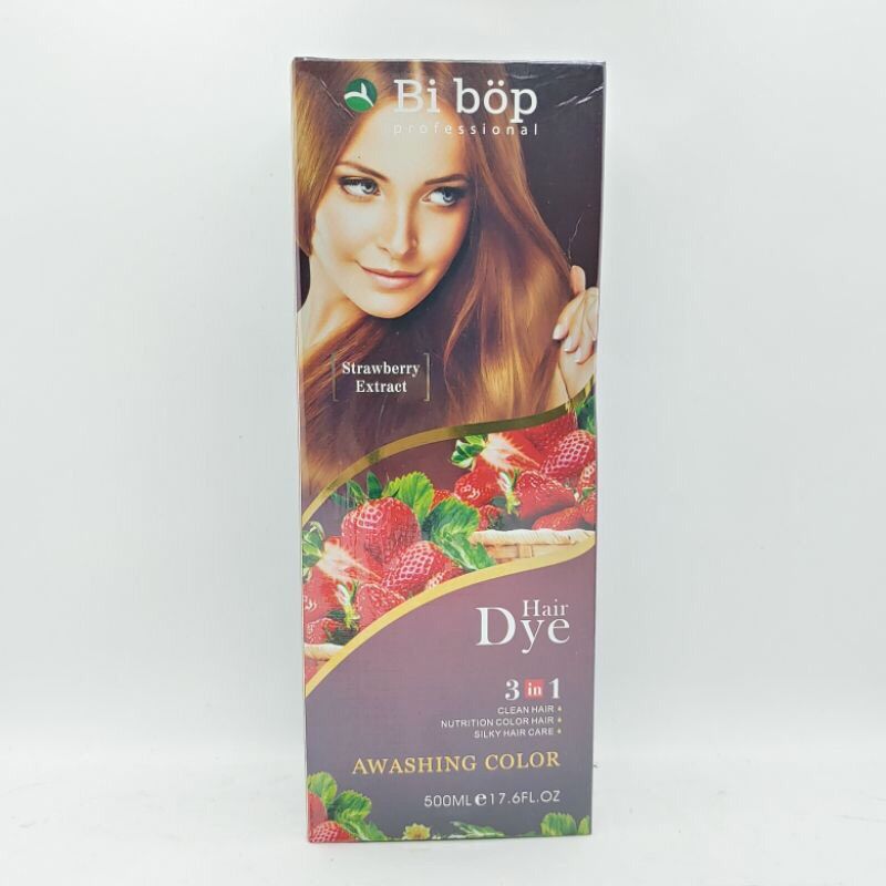 Dầu gội đen tóc phủ bạc Bibop loại nâu và đen