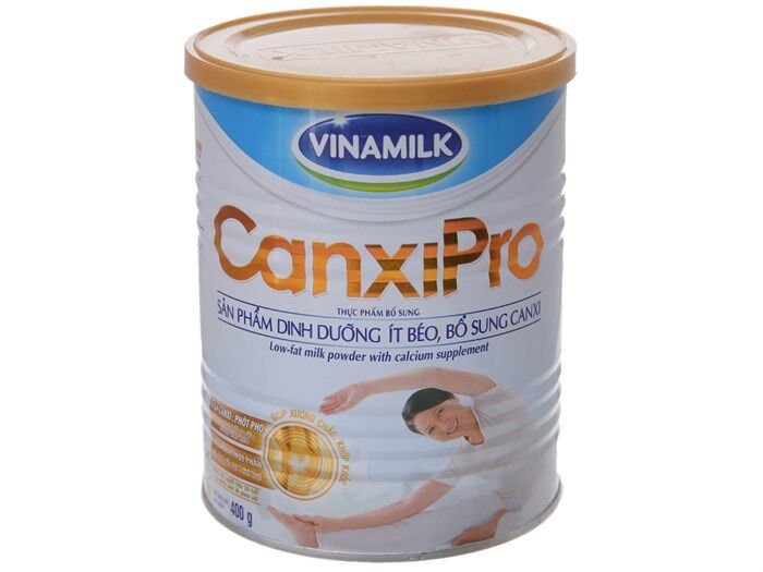 Sữa bột vinamilk canxipro lon 900g