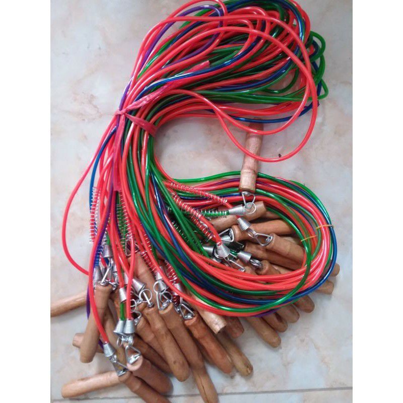 [HCM]Dây nhảy tay cầm gỗ