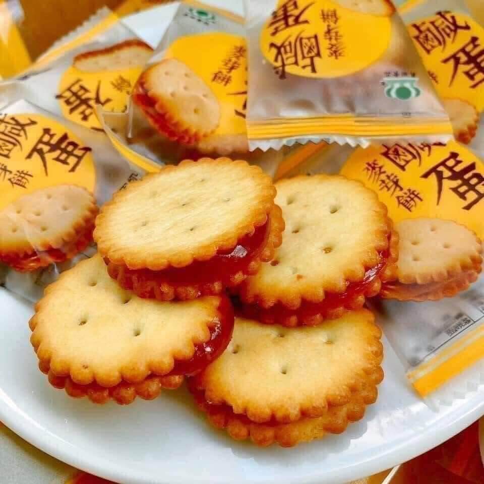 Bánh trứng muối Đài Loan gói 500g