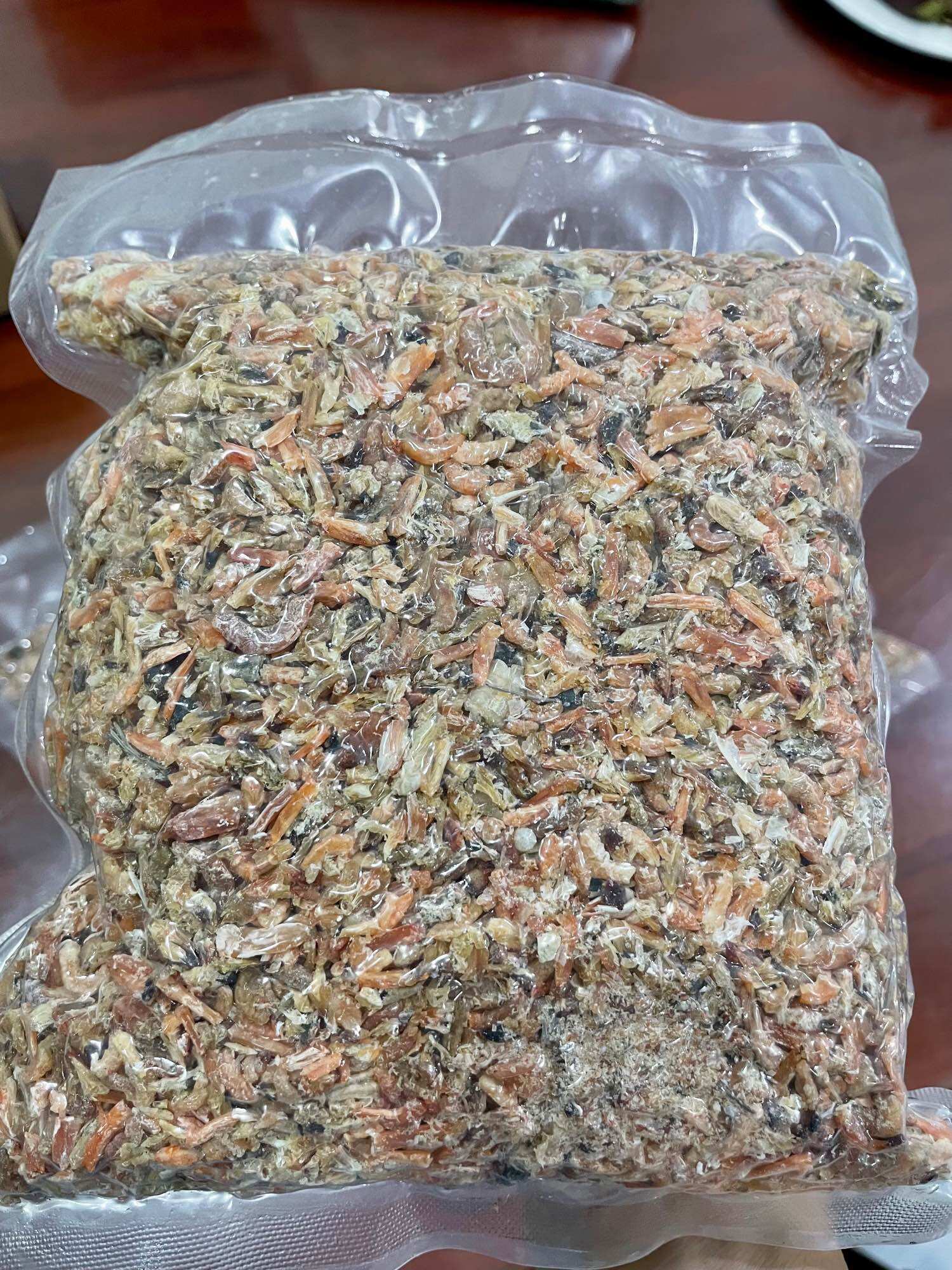 1000gr tôm khô vụn (đầu và đuôi tôm)