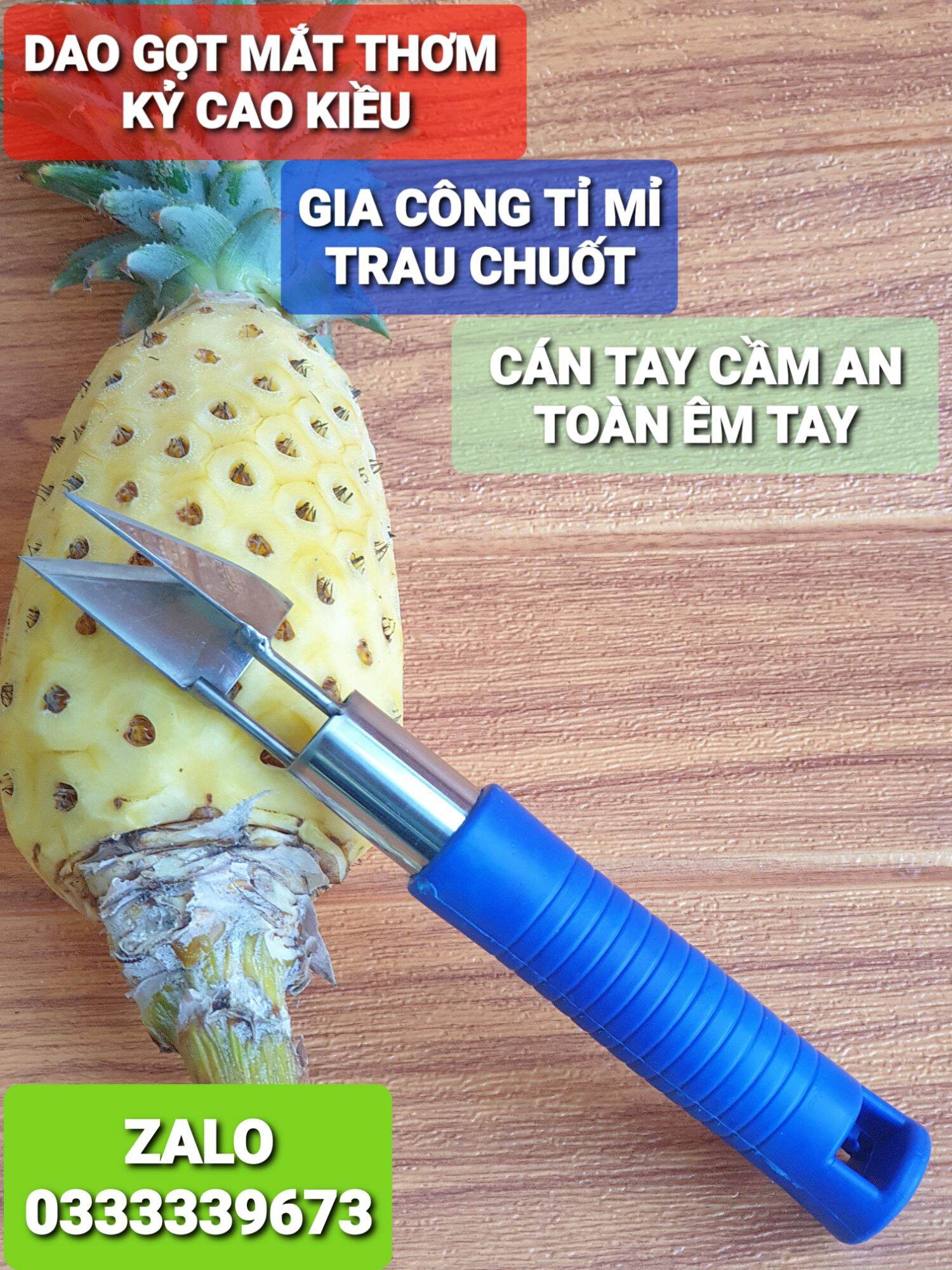 DAO GỌT KHÓM THƠM