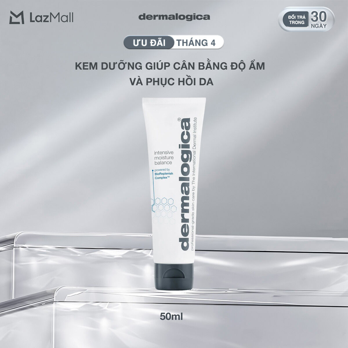 Kem dưỡng giúp cân bằng độ ẩm và phục hồi da Dermalogica Intensive Moisture Balance 50ml