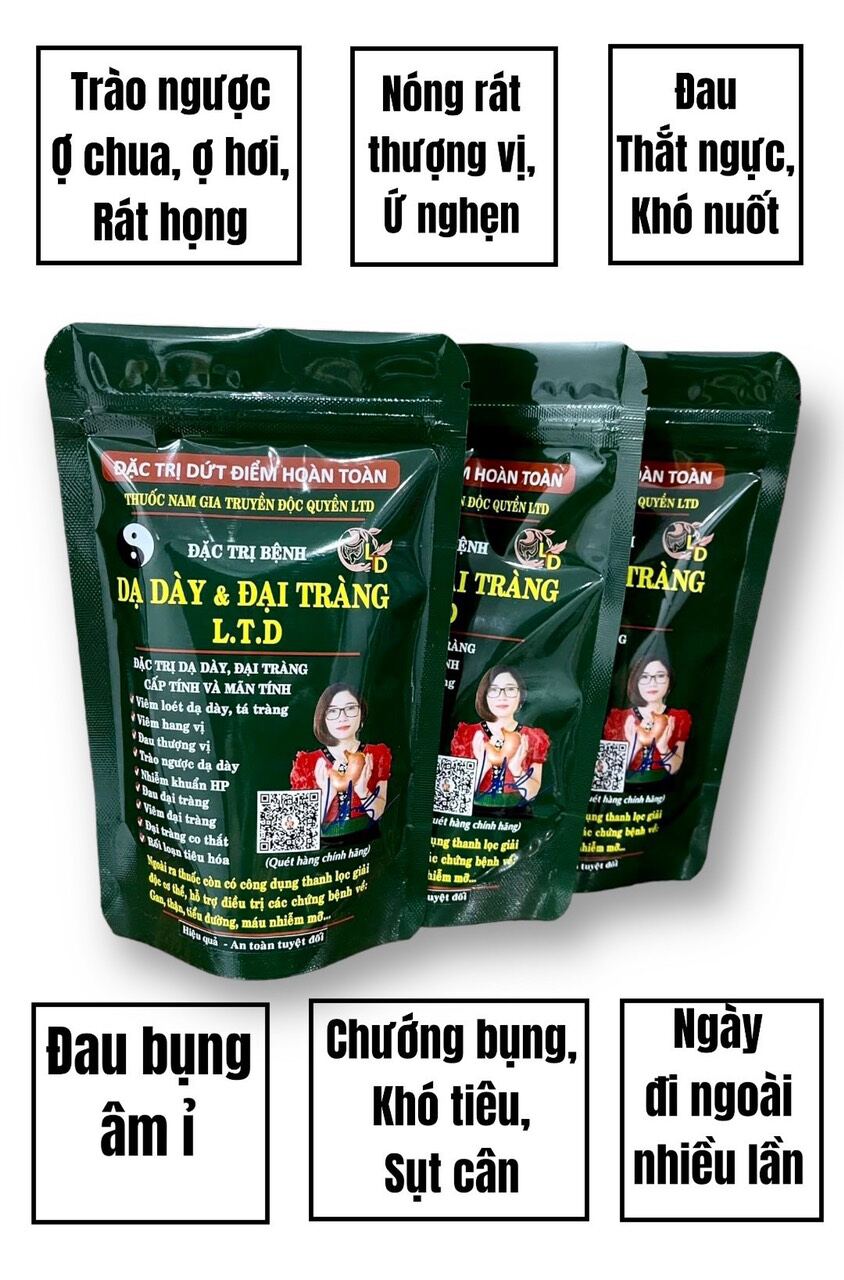 Dạ dày đại tràng ltd, l.t.d lò thị dịu