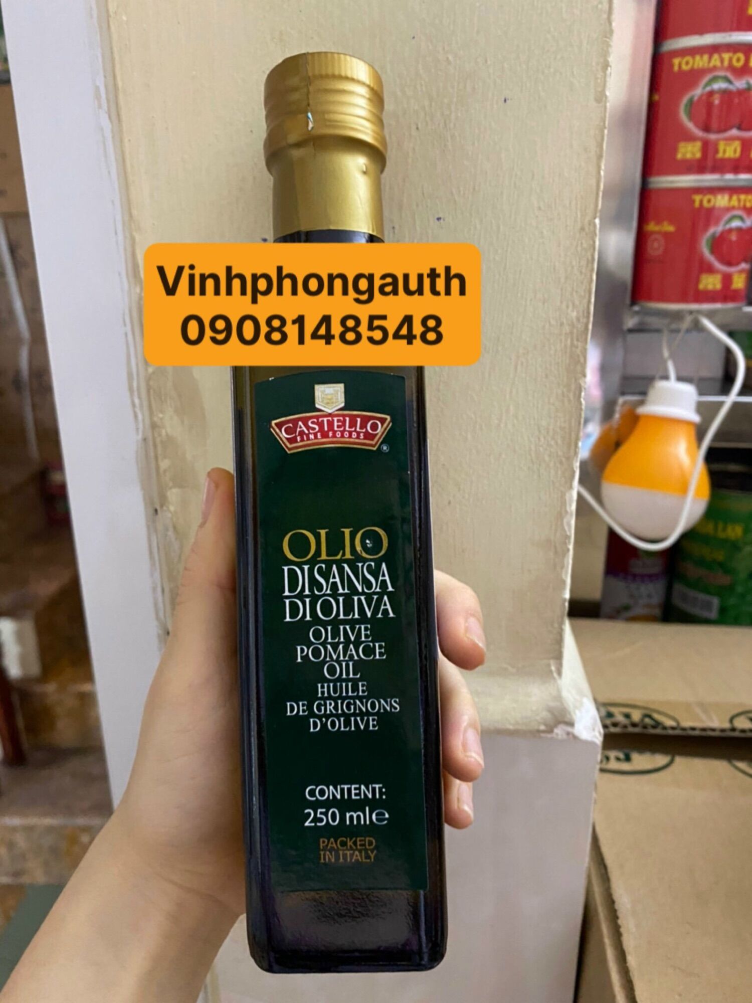 Dầu oliu pomace castello 250ml
