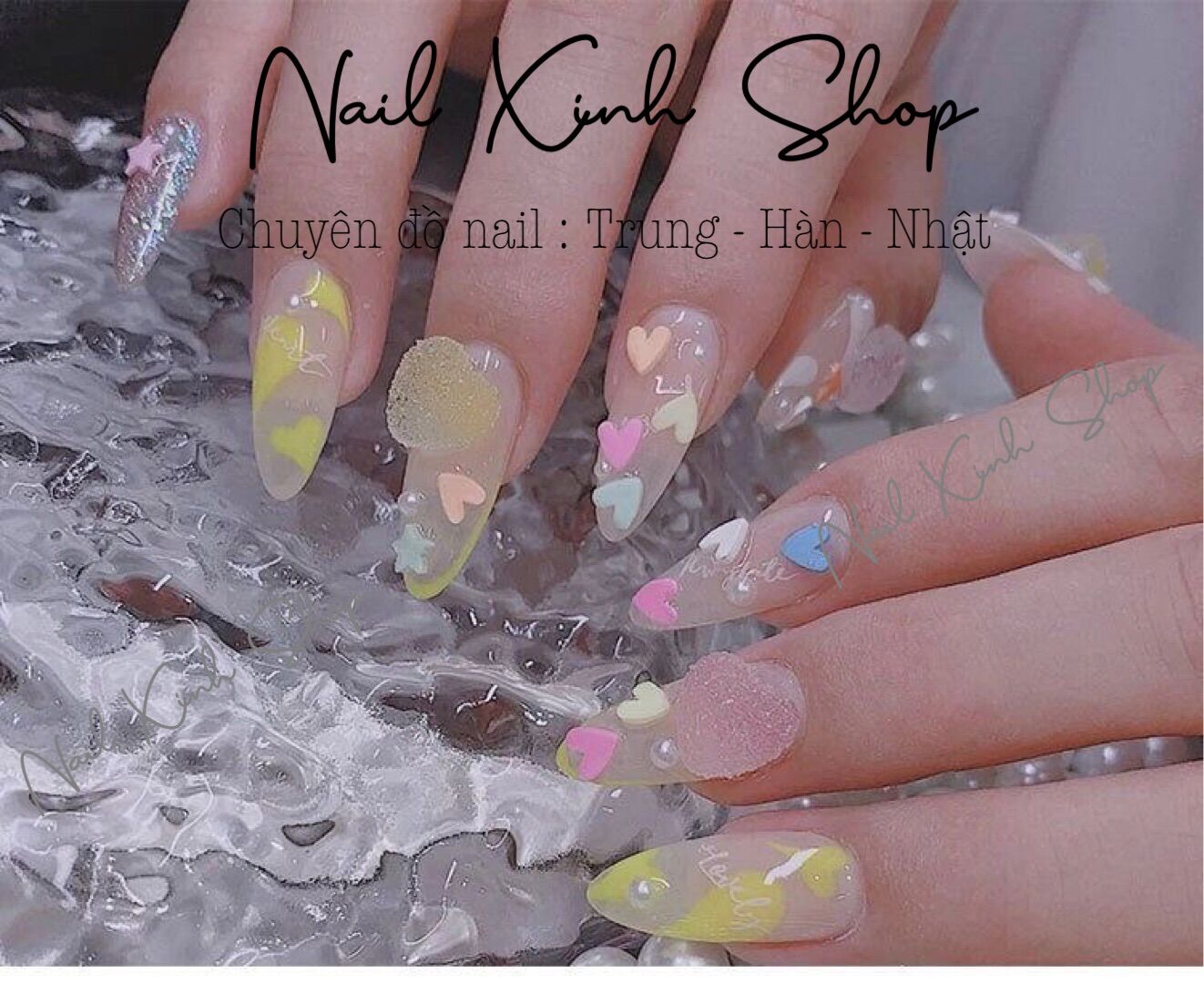 [Hot] Charm kẹo dẻo làm nail - DIY - kẹo đính móng