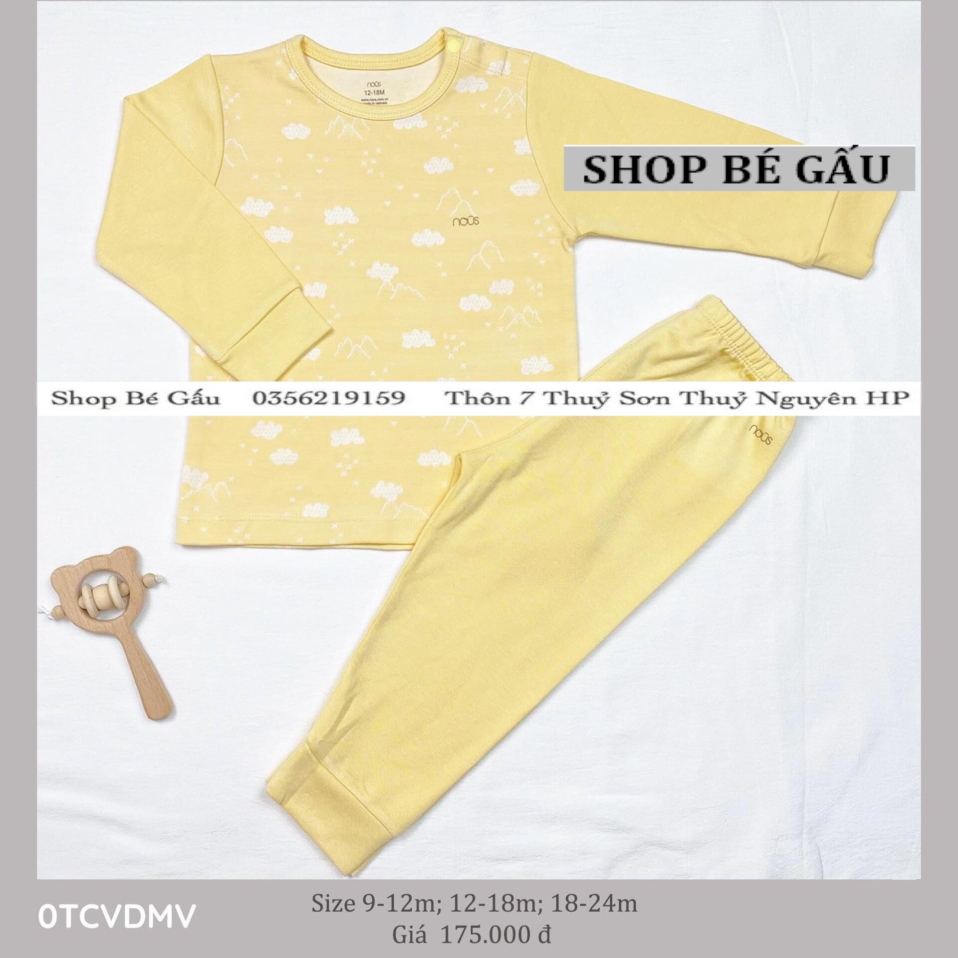 Bộ cài vai dài chất thu đông Nous