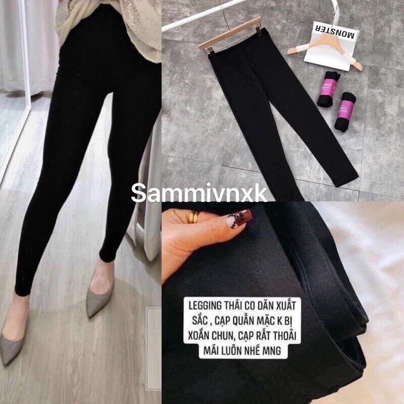Quần legging dài rainbow cạp cao nâng mông siêu hot